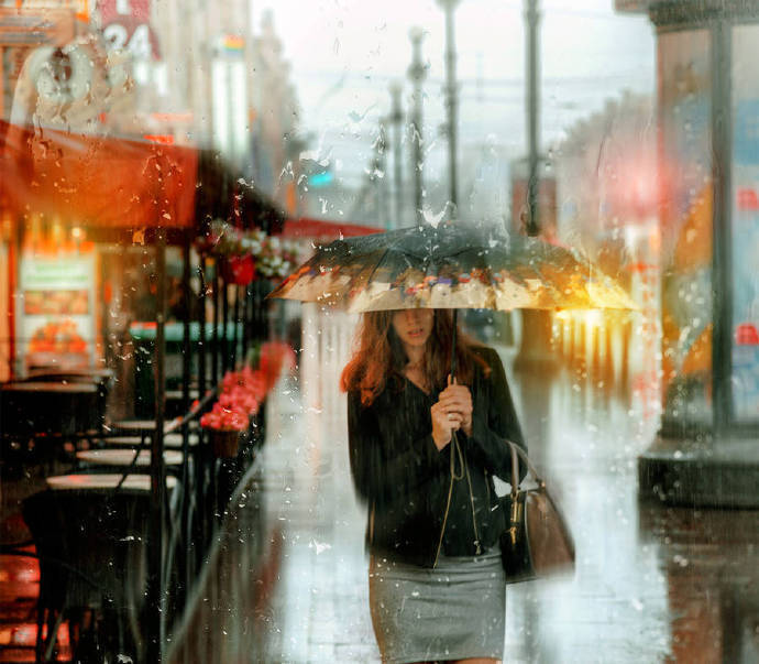 下雨天的意境之美(ins:eduard gordeev)