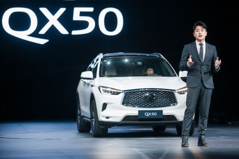 秀肌肉 全新一代英菲尼迪QX50上市 售价33.98-48.98万元