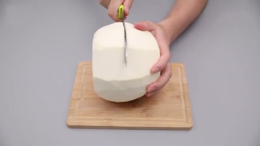 剥柚子我只服这个方法,又快又干净,轻松去除白瓤