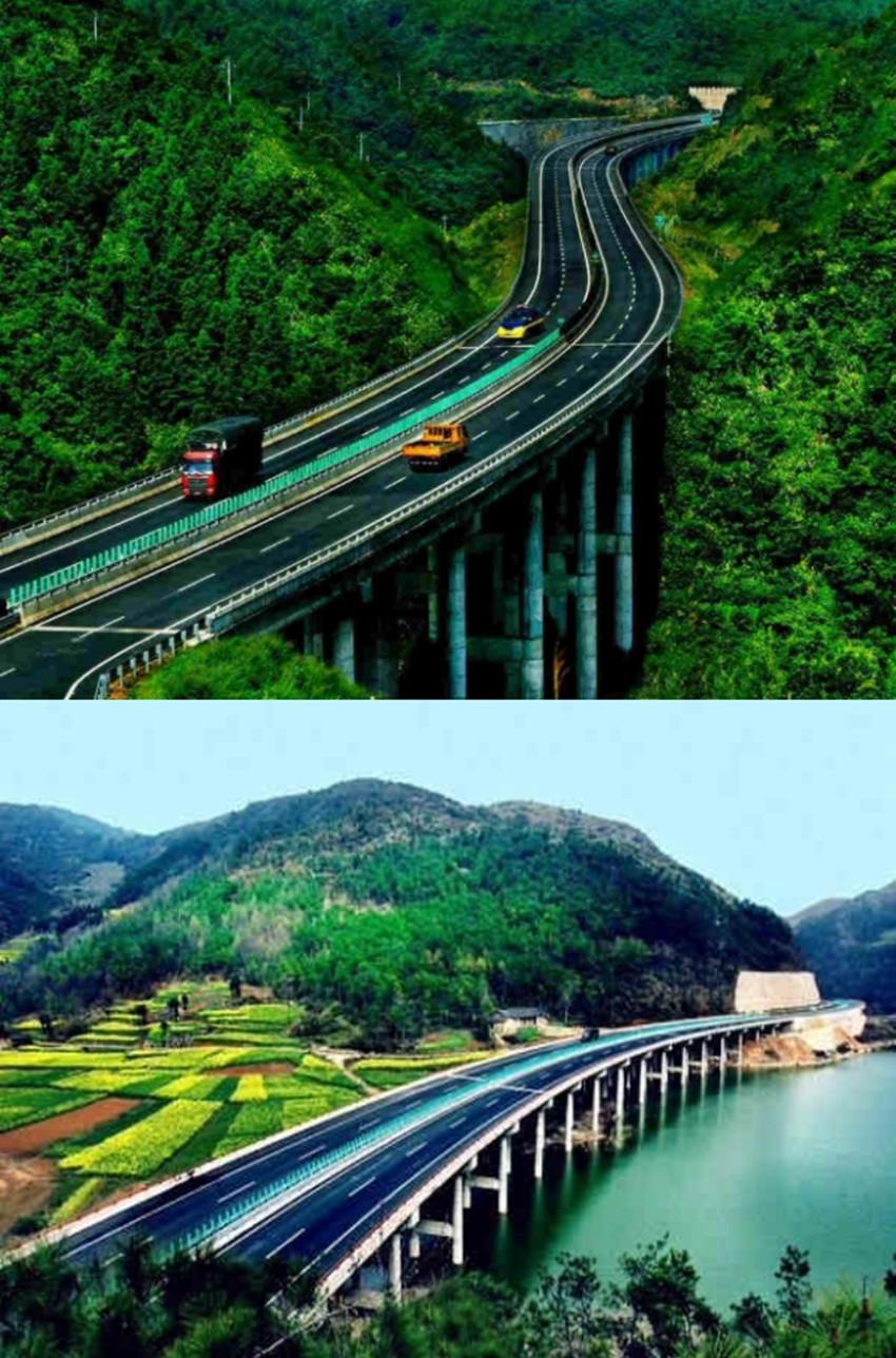 中国拥有世界难度最大的公路, 被誉为"云端上的高速公路"