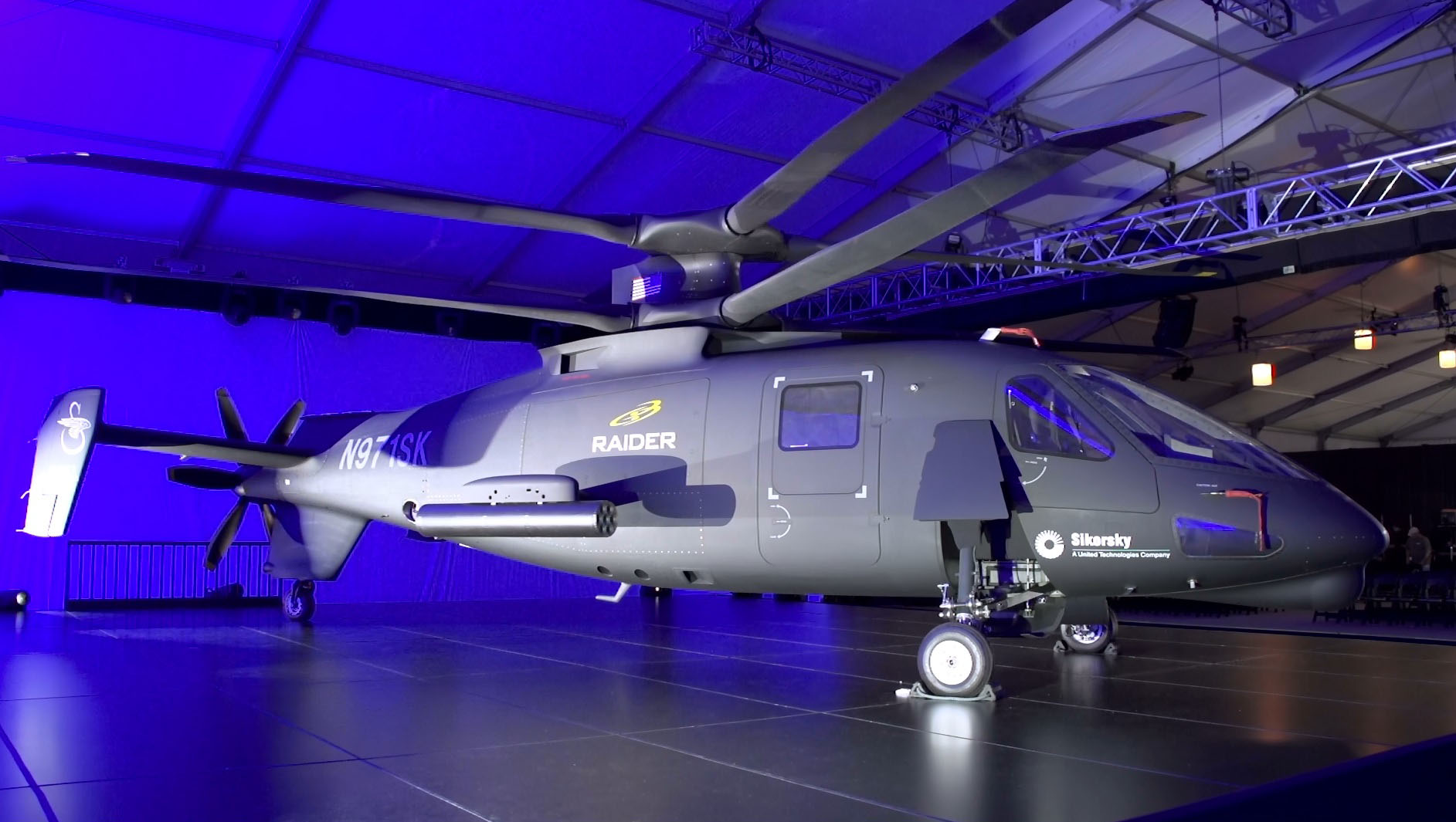美国西科斯基公司研制 高速侦查攻击直升机 s-97袭击者