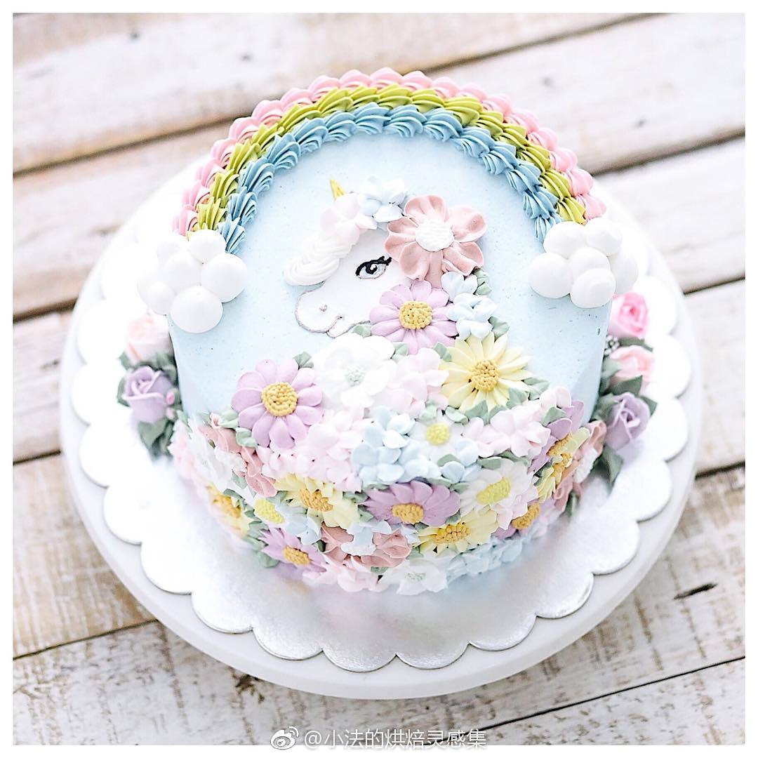 独角兽小马蛋糕,超级美丽