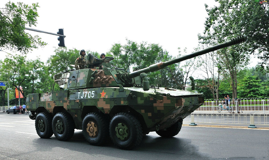 ztl11轮式装甲突击战车