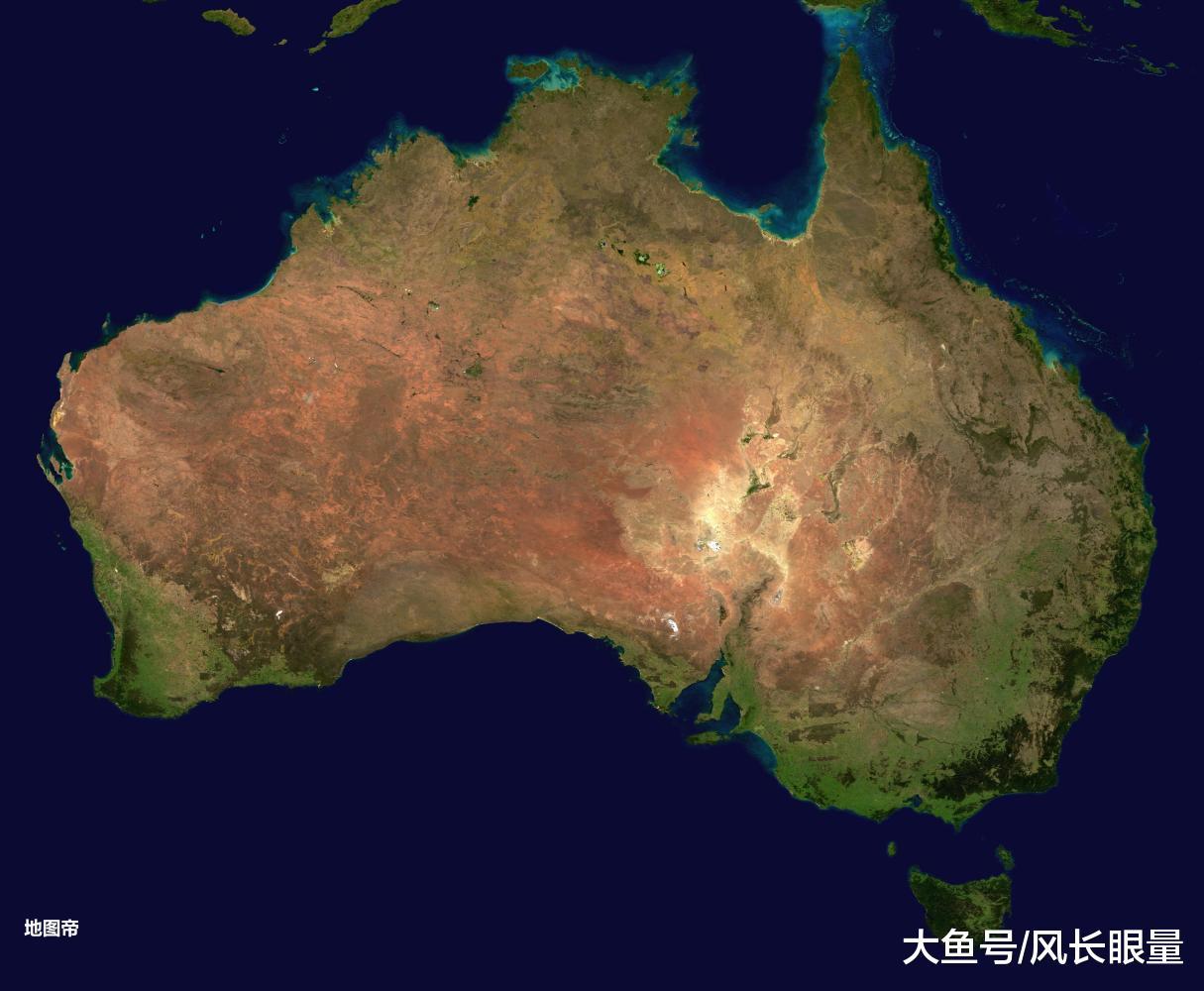 澳大利亚面积达中国八成大小, 人口为何只有两