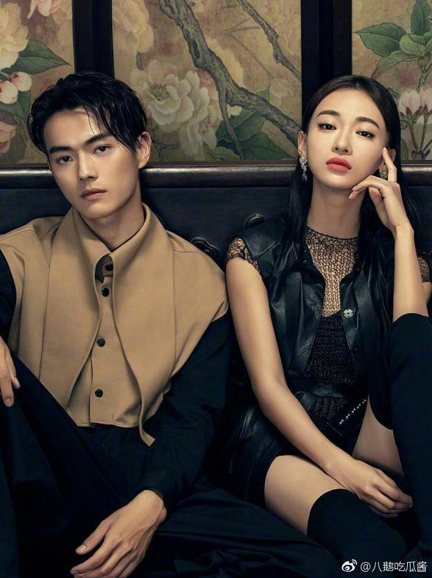 许凯与吴谨言亲吻