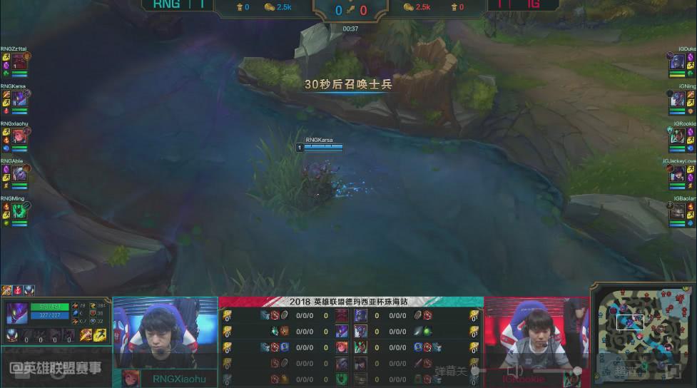 德杯IG针对Able的AD亚索,RNG为琪琪找回场子