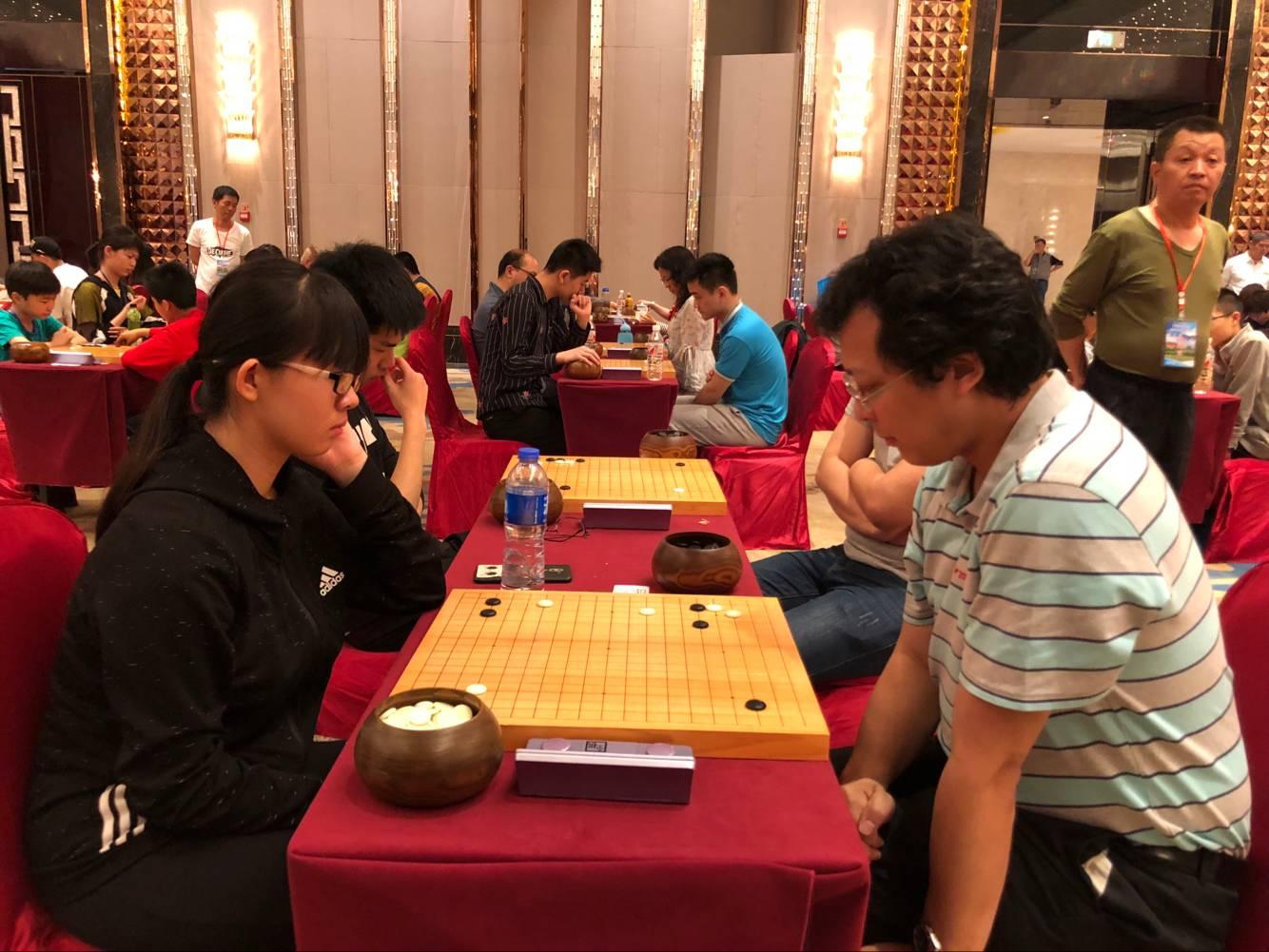 2018丽水清韵杯全国业余围棋公开赛开幕