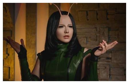 漫威女英雄螳螂女是一个初级面孔,理想上她依