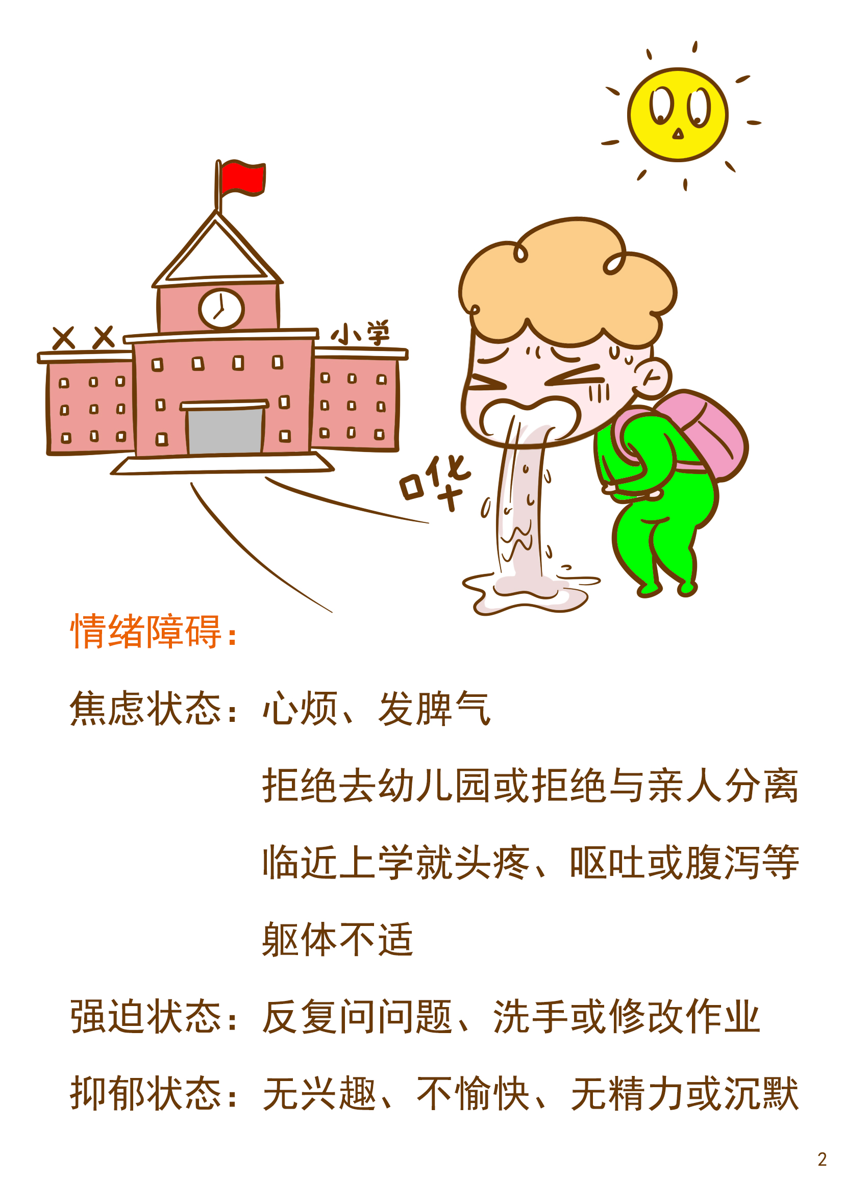 心理健康科普系列漫画之儿童常见心理问题