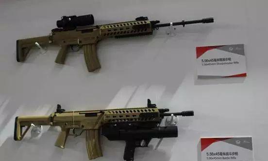 中国这款外贸步枪模块化设计 还可使用敌军弹