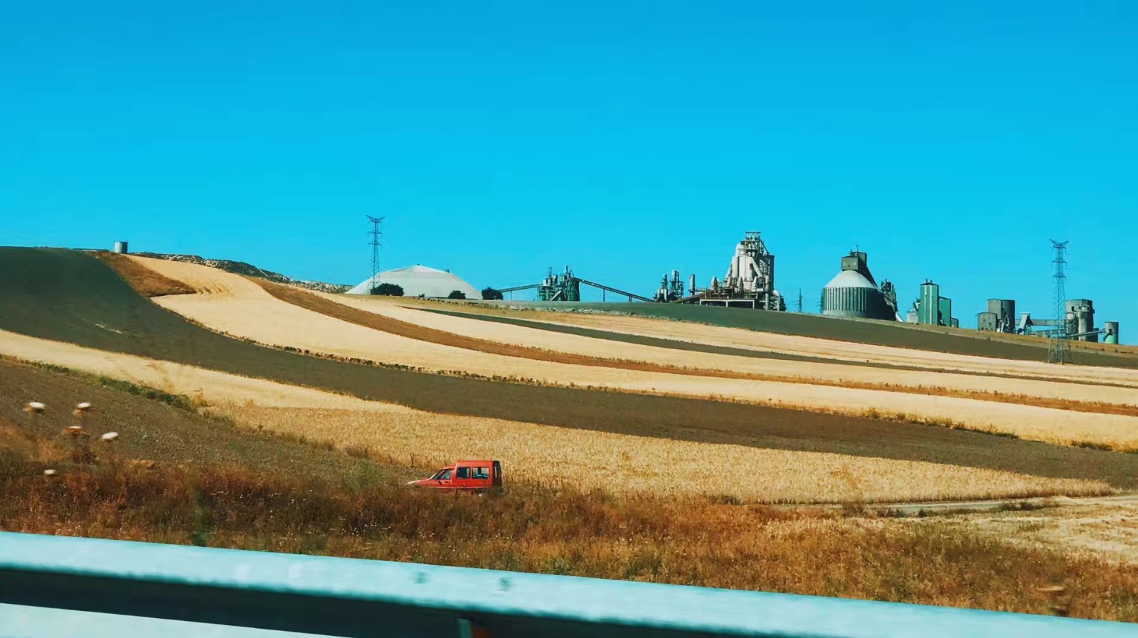 西班牙塞尔维亚风光,每天都是大太阳天