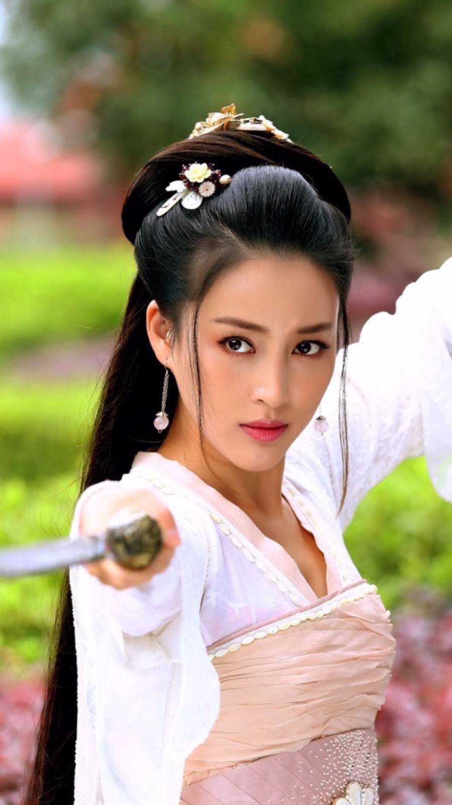 甘婷婷古装剧照欣赏，每一张都美美哒，魅力真女神