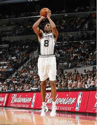 NBA历史上单场命中8个以上三分球, 且命中率