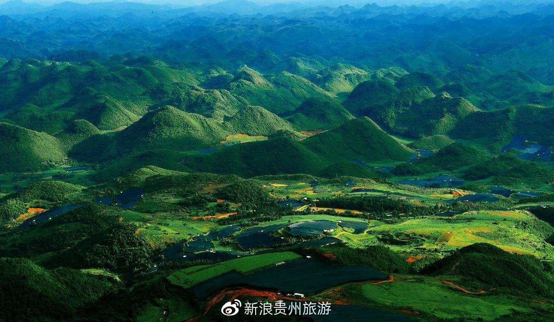 万峰林,一个凭自己实力上热搜的贵州旅游景点|万峰林|贵州_新浪新闻