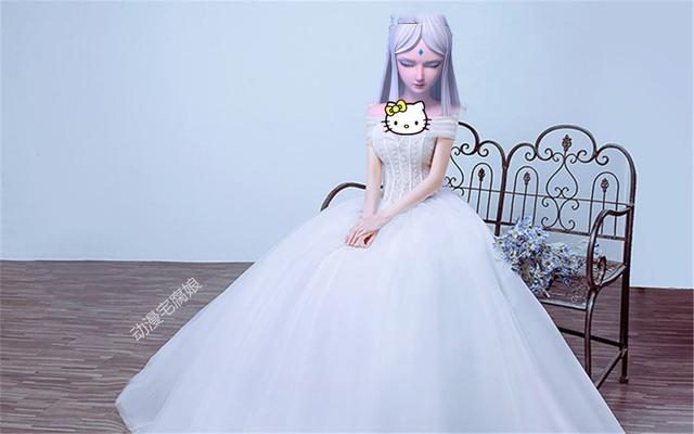 叶罗丽:5位角色穿上婚纱之后,王默亭亭玉立,冰公主美若天仙