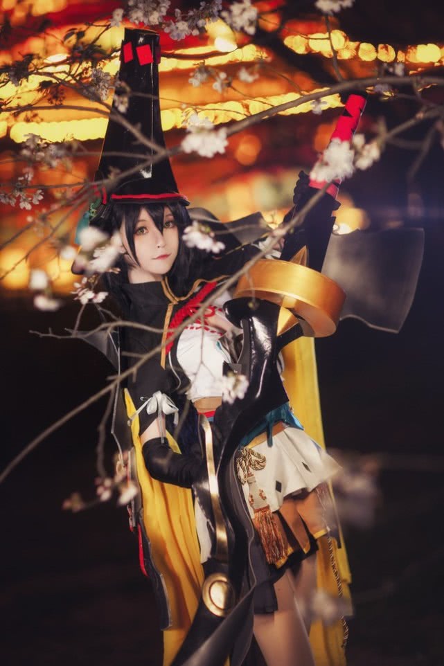 阴阳师cosplay 妖刀,cos阴阳师 妖狐 cos:阴阳师 帅气的妖刀姬小姐姐