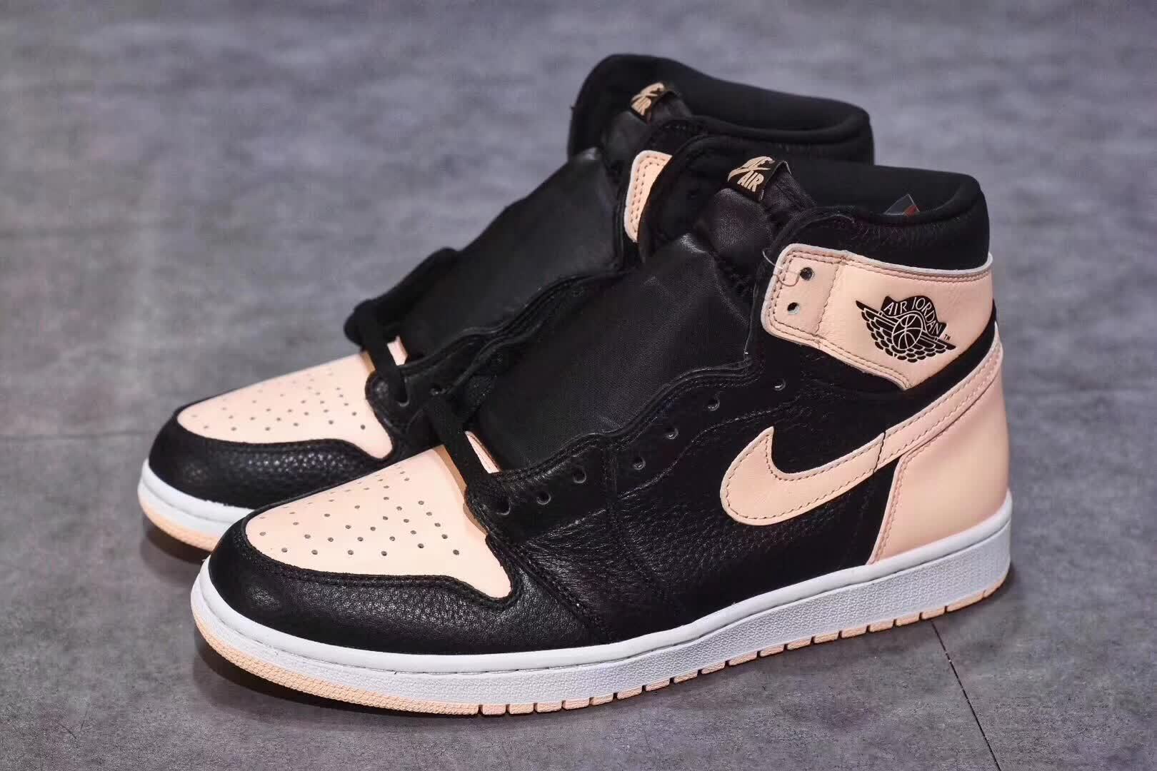 平台特供指定版本AJ1 脏粉黑粉脚趾单反