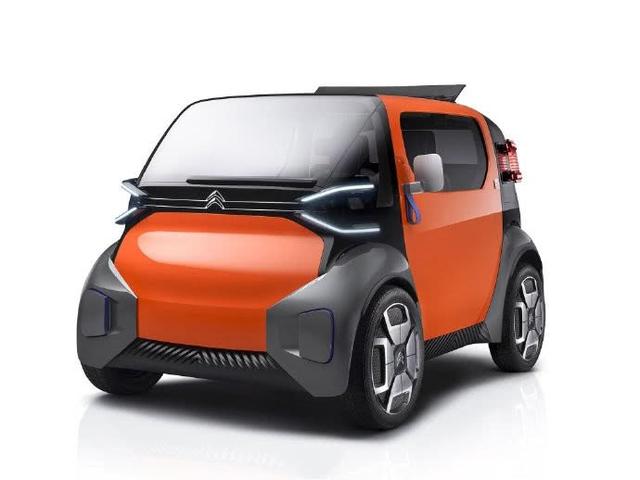 雪铁龙的纯电“车立方”，车门座椅错位，比smart洋气多了