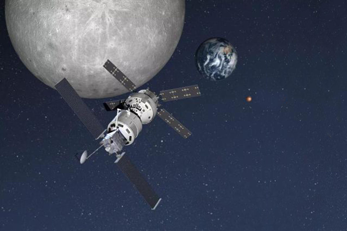 航天局回载人登月图片