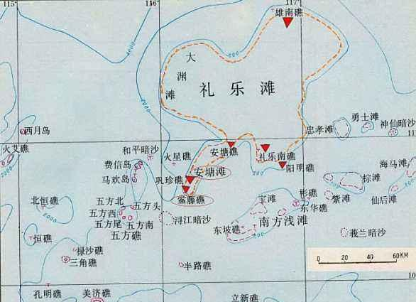 此岛是中国在南海礼乐滩油田唯一的陆地岛屿，意义非常重大