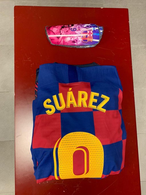 西、苏亚雷斯、登贝莱三叉戟@FCBarcelona@