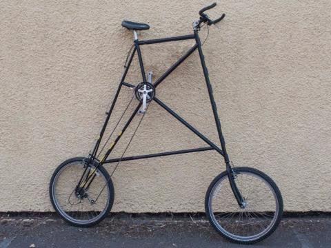 比人还高的自行车，改装效果也太拉风了，开出去赚足了眼球