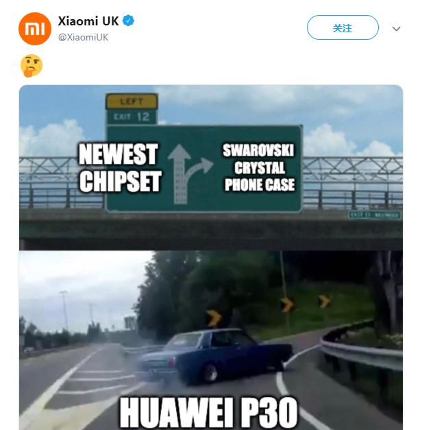 小米英国用骁龙855嘲笑华为麒麟980和施华洛