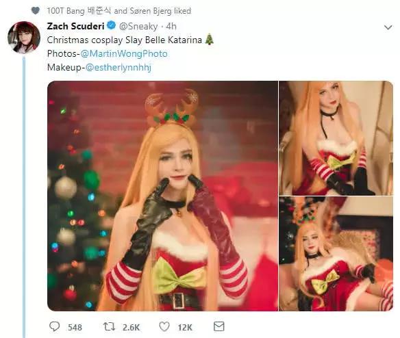 lol: 女装大佬sneaky最新cos作品惊艳全场! 还原度堪称百分百
