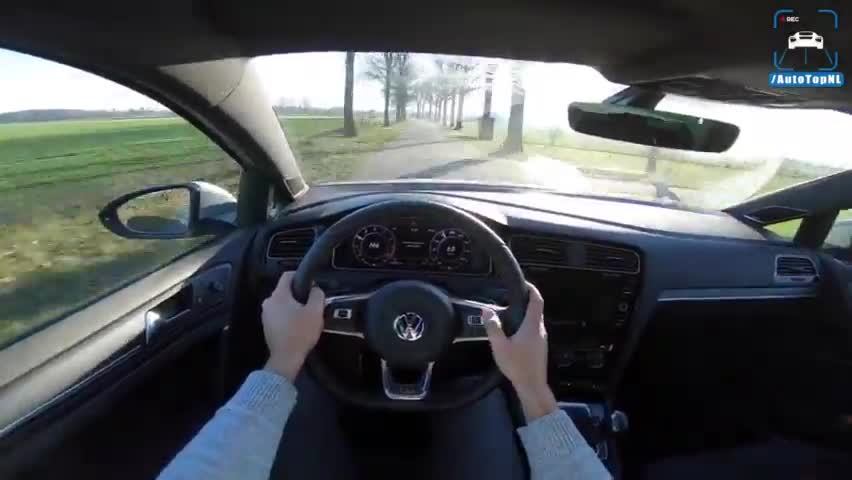 2019款大众高尔夫GTI 性能车245马力 试驾