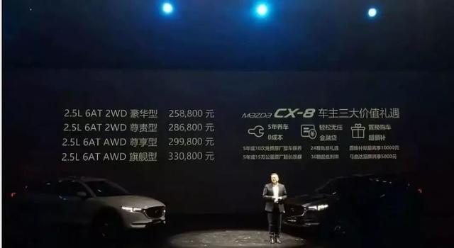 马自达CX-8:也许是年轻人长大后的第一辆七座SUV