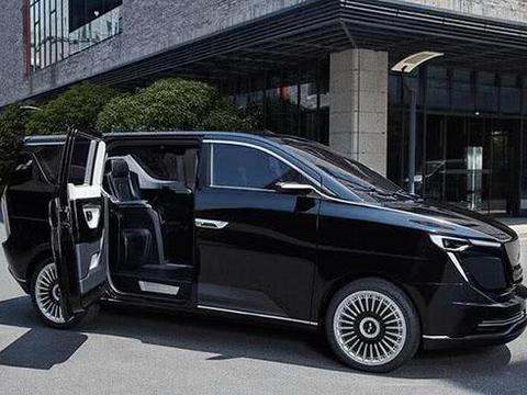 国产纯电动MPV亮相, 内饰豪华显科技感, 采用对开门设计更霸气