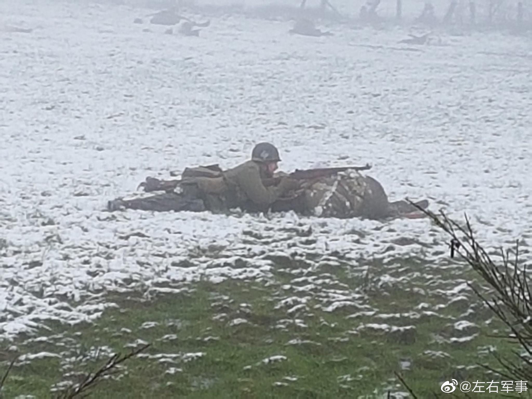 2017年，比利时巴斯通，阿登反击战重演