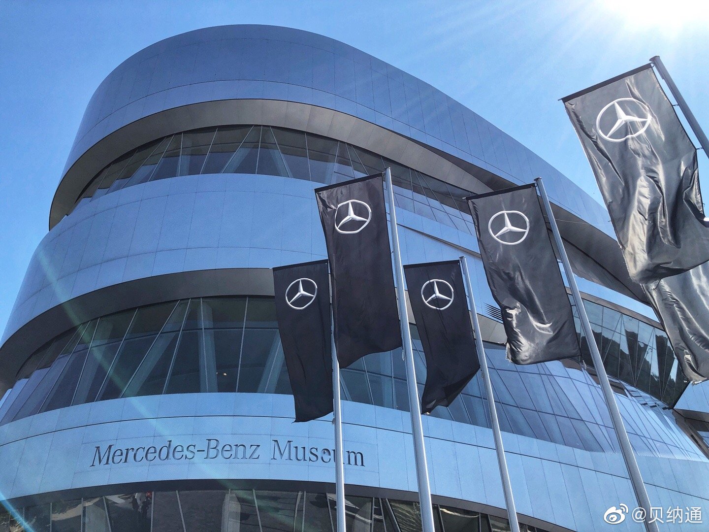 德国汽车之梅赛德斯-奔驰博物馆在斯图加特北部地区有一座世界上最古
