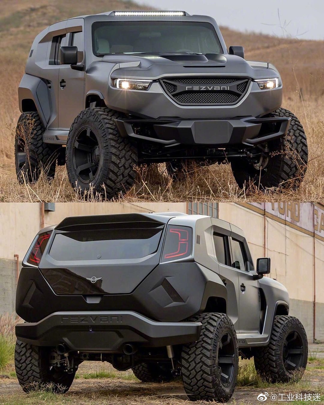 2020年rezvani tank x,野兽级越野车,让男人更狂野!你