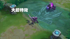 王者荣耀国际版夏侯惇上线限定皮肤特效颜色和国服牛魔有点像