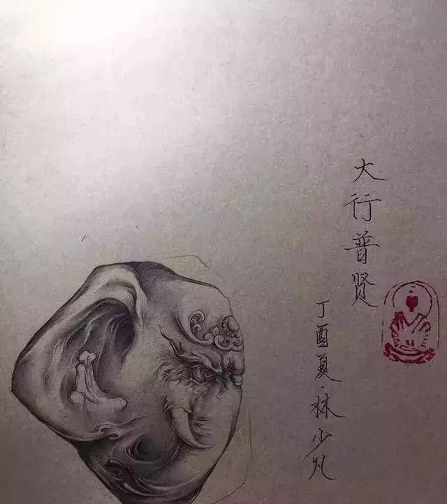 难得一见玉雕师泄露的画稿合集