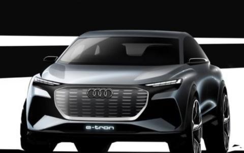 定位紧凑型纯电SUV，奥迪Q4 E-tron概念车发布日内瓦车展首秀