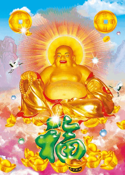 九尊金身佛菩萨像,愿见闻者都能够得到金身佛菩萨加持