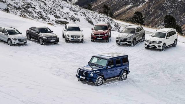 马力超300扭矩超400,奔驰AMG GLB 35 测试照曝光
