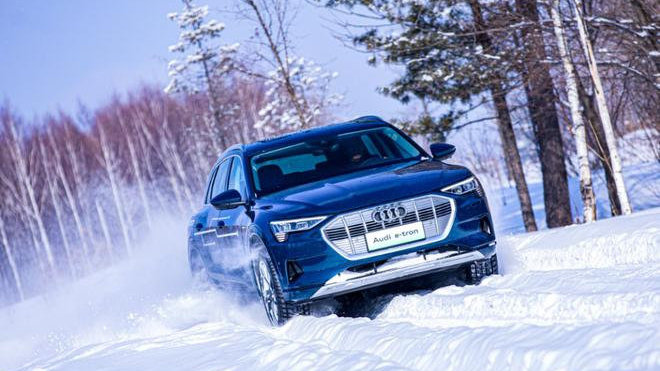 真·穿林海跨雪原 长白山试驾奥迪e-tron