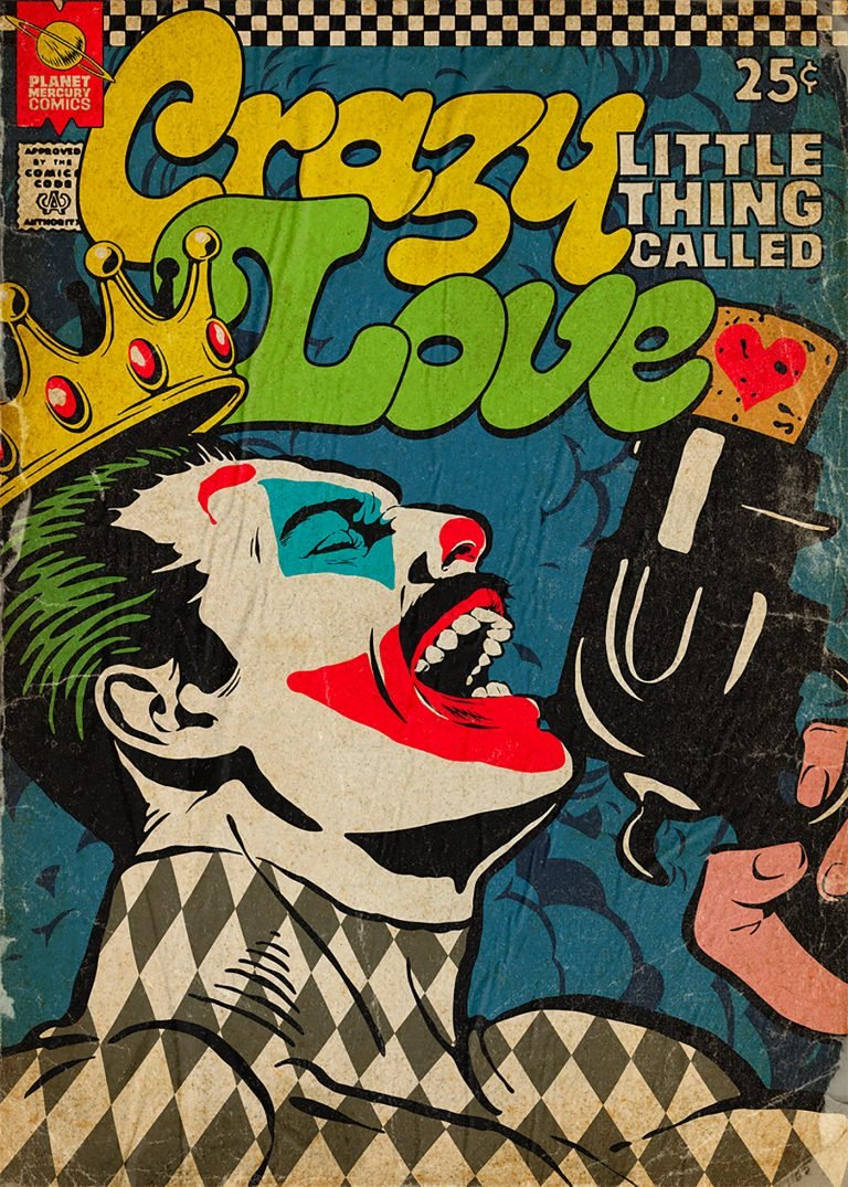 皇后乐队主唱Freddie Mercury为主题创作的插画海报:Butcher Billy|主唱|插画|皇后_新浪新闻