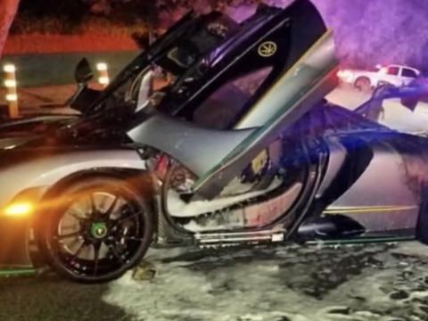 国外网红买的限量迈凯伦，不到一个礼拜自燃，郭富城也有一台