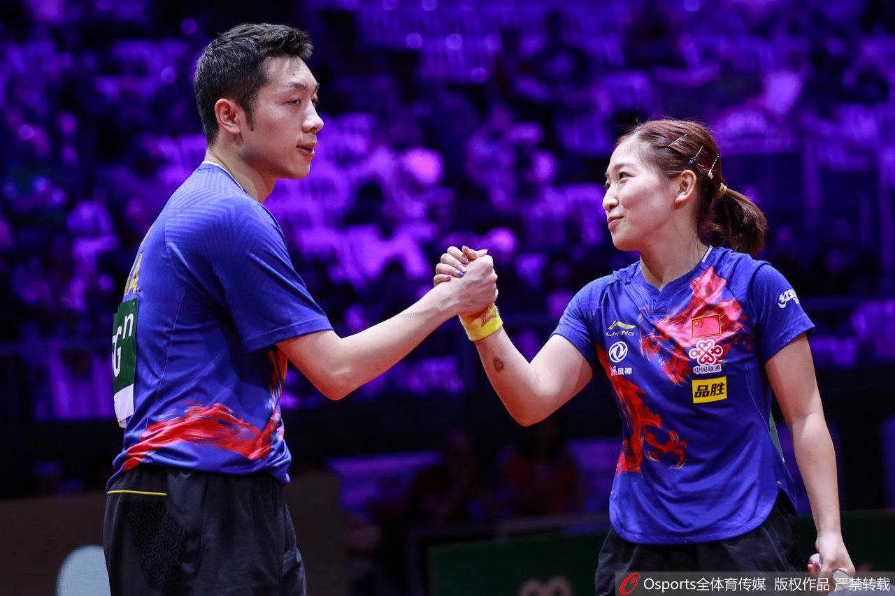 混双1\/4决赛:许昕\/刘诗雯4:3胜李尚洙\/田志希。