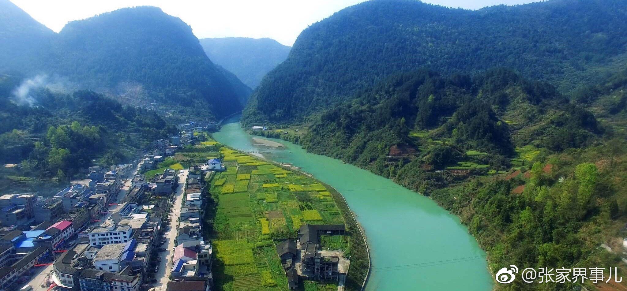 张家界桑植县凉水口镇,如此美好的小镇,宜居胜地哟