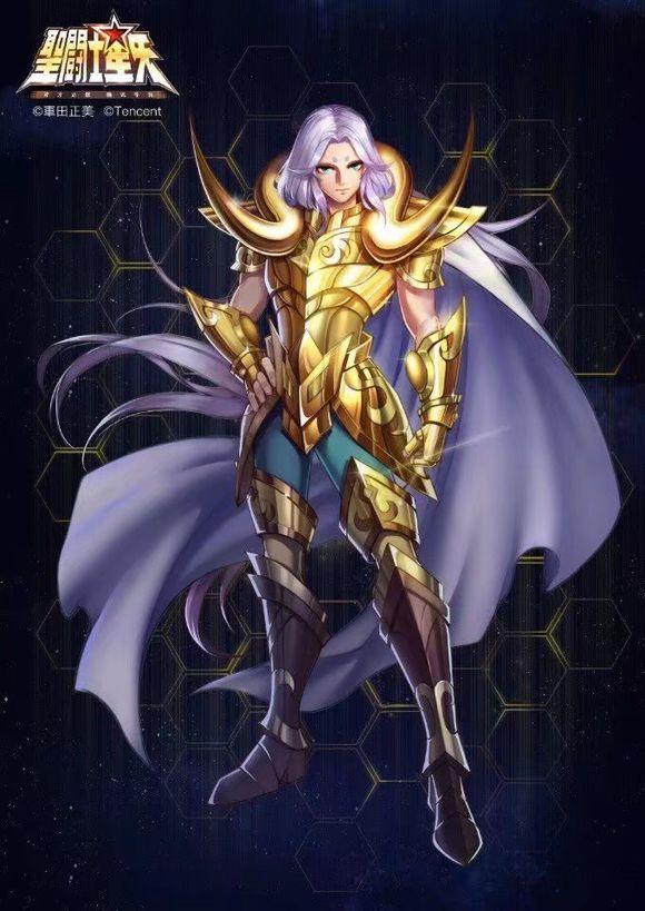 腾讯手游圣斗士星矢立绘
