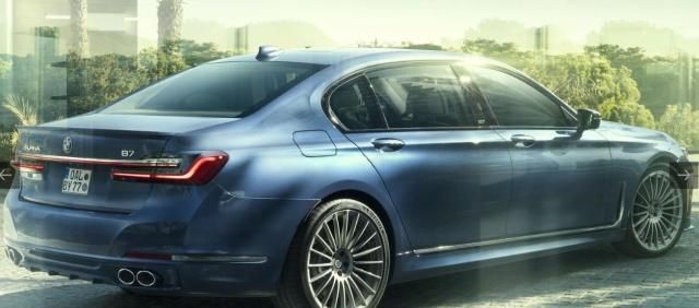 史上最快三厢轿车：2020款宝马Alpina B7最高时速328公里/小时