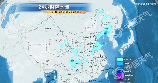 11月24日上海天气预报