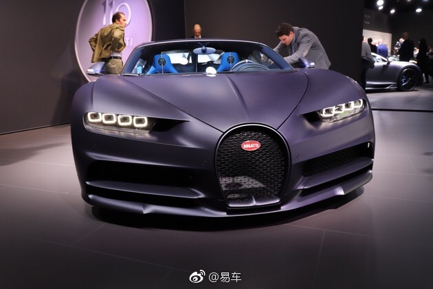 2019日内瓦车展:布加迪Chiron 110周年版亮相 限量20台,依然搭载8