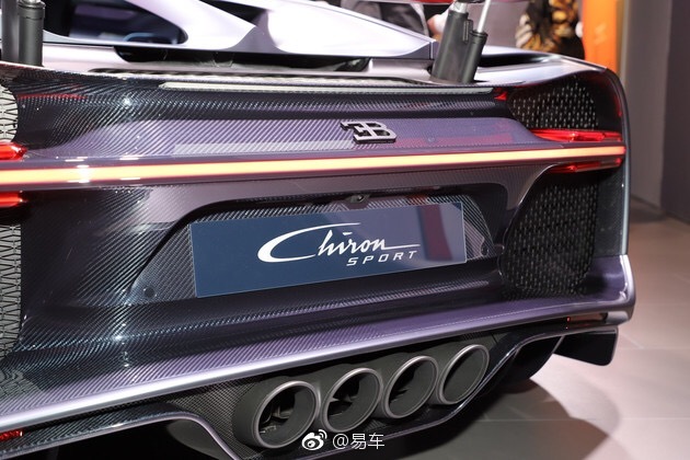 2019日内瓦车展:布加迪Chiron 110周年版亮相 限量20台,依然搭载8