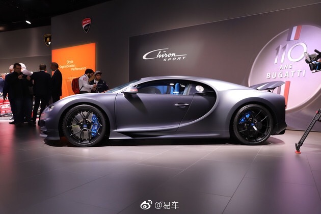 2019日内瓦车展:布加迪Chiron 110周年版亮相 限量20台,依然搭载8